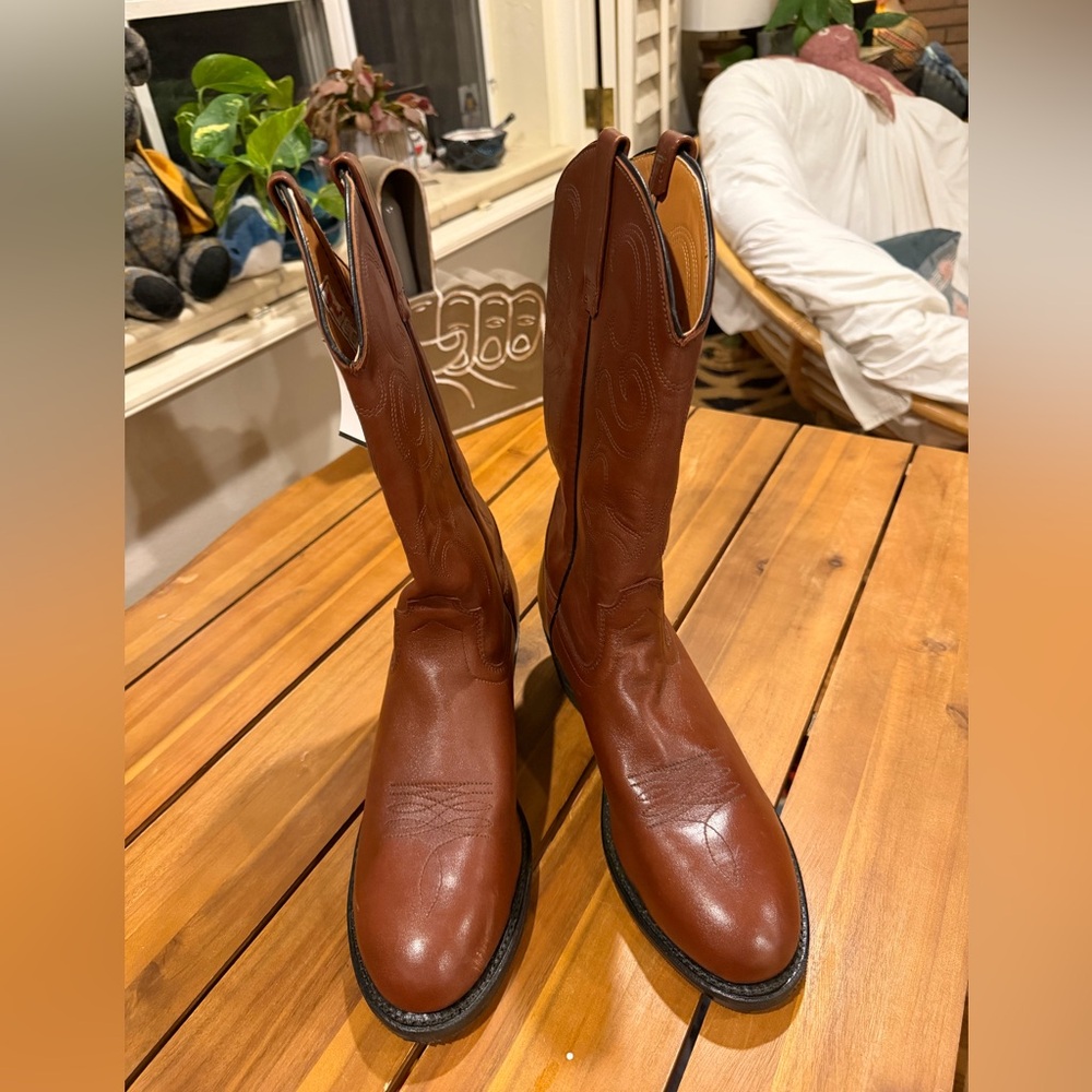 Red Wing Shoes Leather Western Boots Men’s Size 10